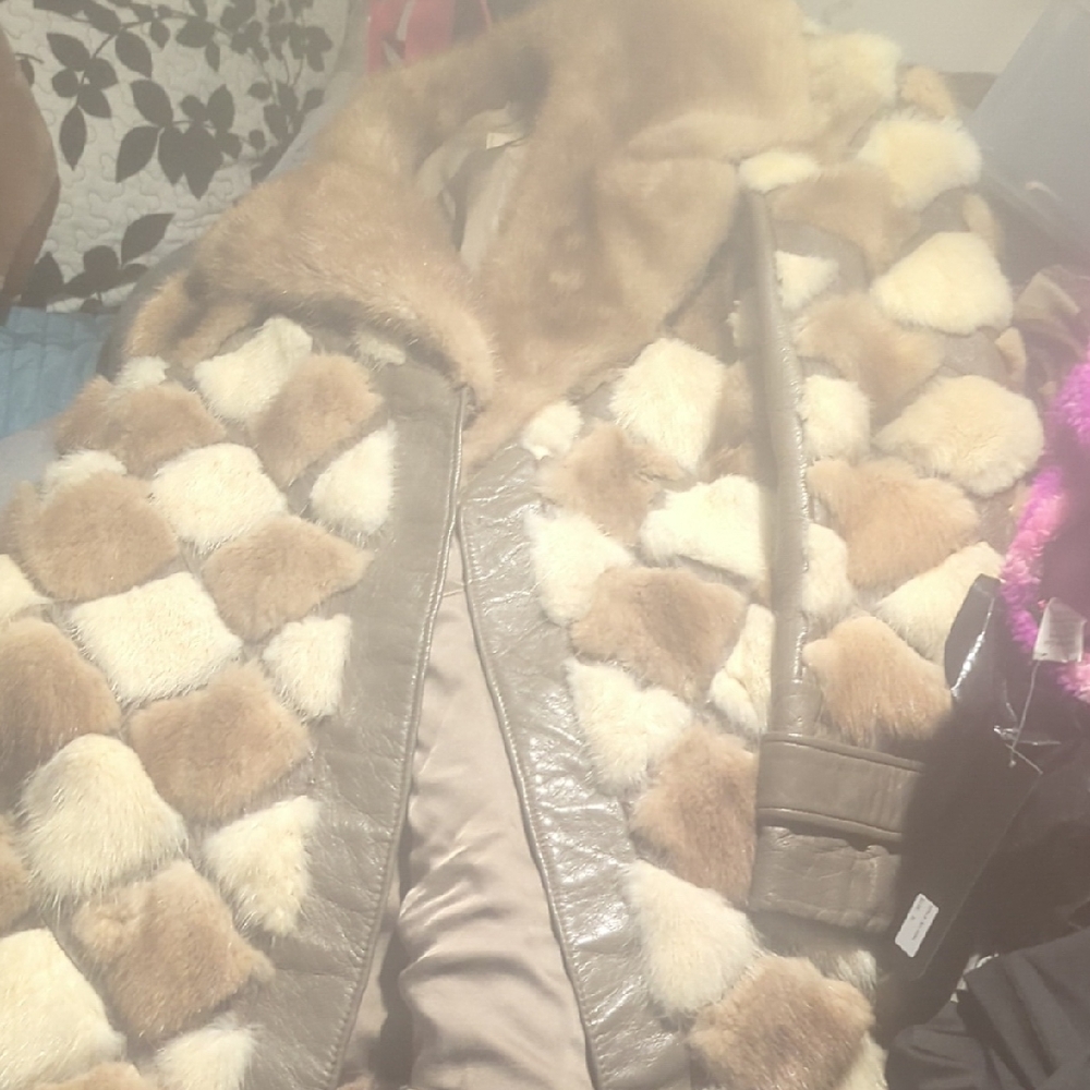 Chic Patchwork Teddy Jacket - image 1